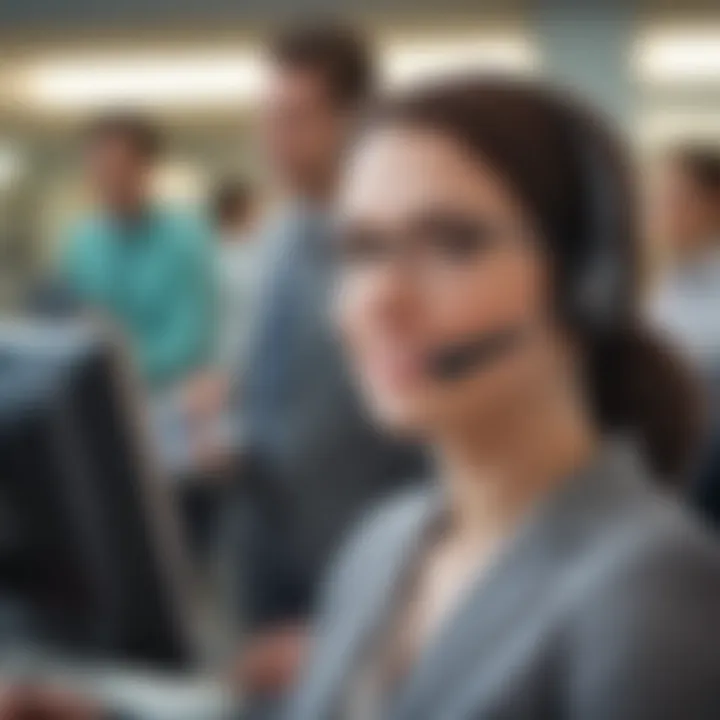 Infographic of customer service ratings