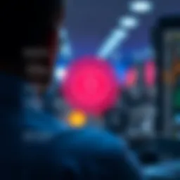 Visual representation of identity monitoring features
