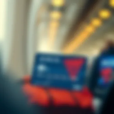 Unlocking Travel Rewards with Delta Amex Delta American Express card showcasing travel rewards
