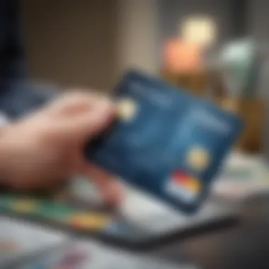 Benefits and Pitfalls of Credit Cards A conceptual diagram illustrating the benefits and pitfalls of credit cards