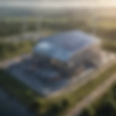 Pioneering Clean Energy Solutions A clean energy facility harnessing renewable resources