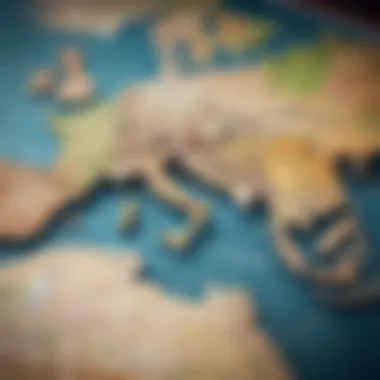 International Remittance Routes Map highlighting international remittance routes