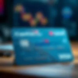 Visual representation of credit card debt reduction strategies