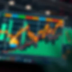 Graph showcasing the upward trend of low-priced stocks