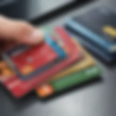 Illustration of a digital wallet and its relationship with traditional debit cards