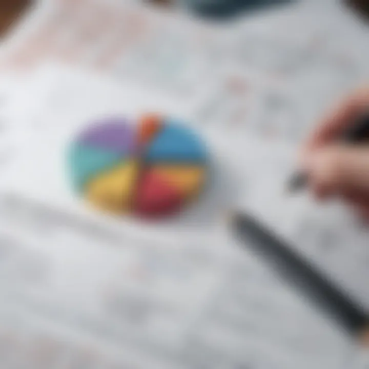 Chart illustrating the interrelationship between various financial statements