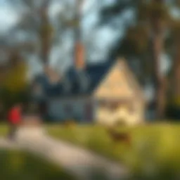 Visual representation of foreclosure forbearance mechanics