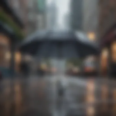 Umbrella Coverage Explained Conceptual illustration of umbrella coverage