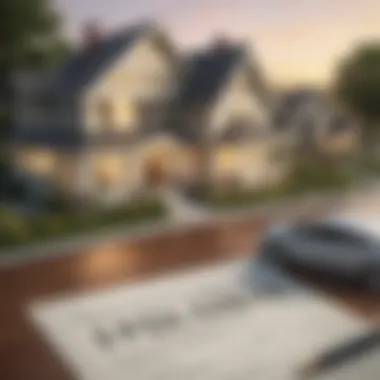 Exploring Home Equity Potential A home with a for-sale sign, representing equity potential.